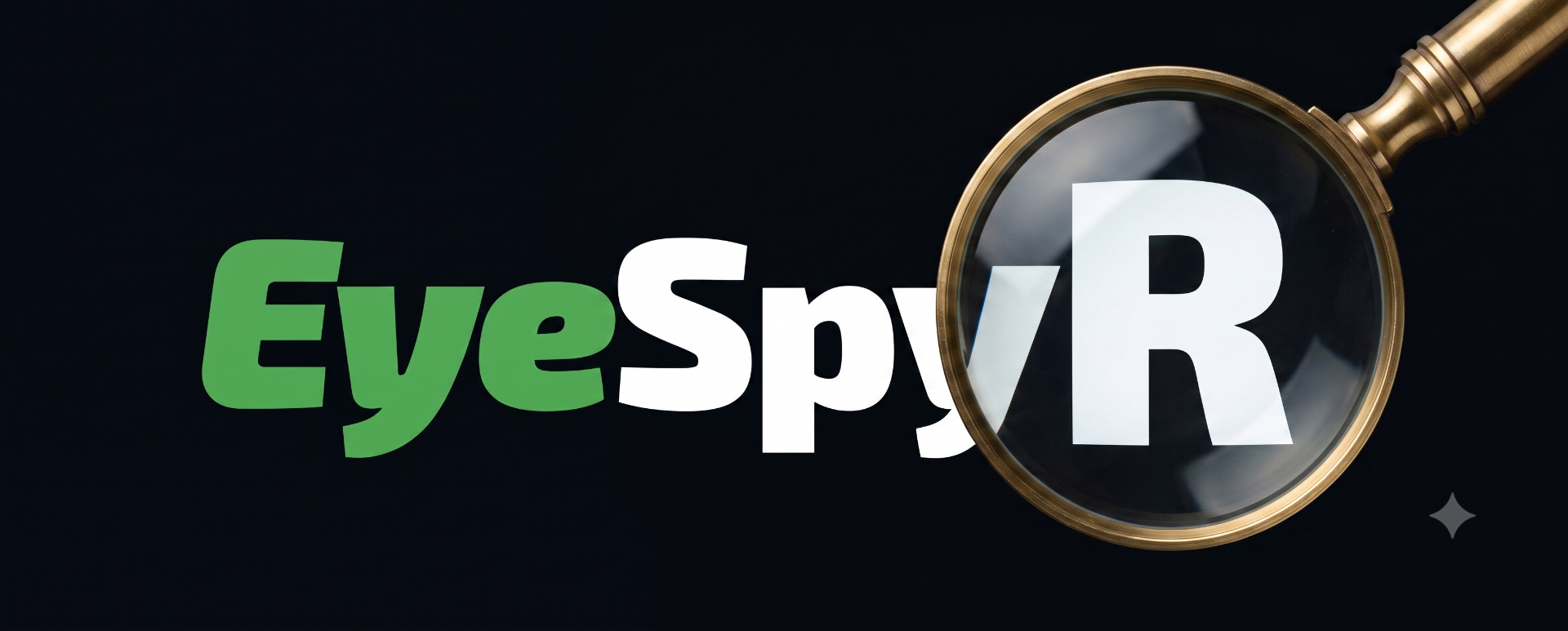 EyeSpyR — Weddings.io vendor verification engine logo