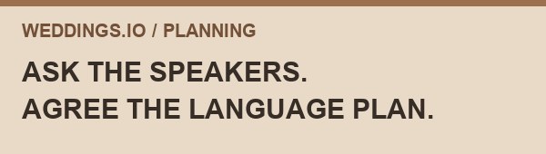 Speech handover planning diagram